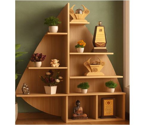 Kệ thuyền đẹp gỗ công nghiệp