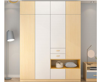TỦ QUẦN ÁO GỖ CÔNG NGHIỆP ĐẸP