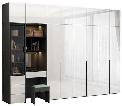 Tủ quần áo kết hợp bàn phấn đẹp